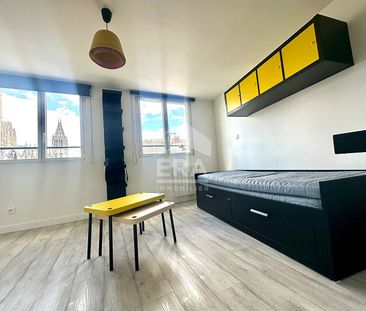 Appartement Rouen 1 pièce(s) 22.70 m2 MEUBLE - Photo 1