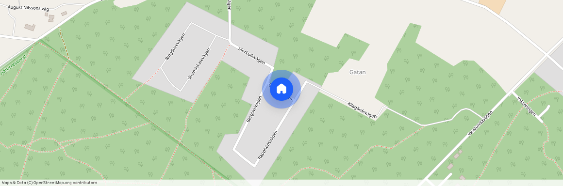 Rapphönsvägen, Heberg