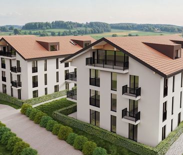 2.5pces neuf au rez, cuisine avec îlot, terrasse et grand jardin - Photo 2