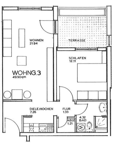 2 Zimmer Wohnung + renoviert + Balkon + EBK + Zentral - Photo 5