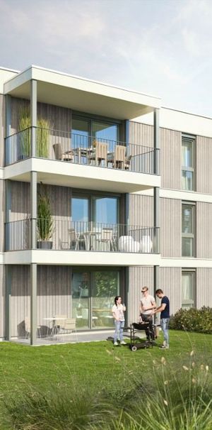 Helle 2-Zimmer-Wohnung mit Balkon und tollem Ausblick - Foto 1