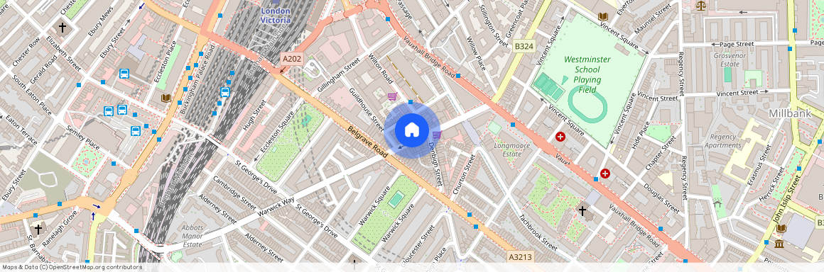 Warwick Way, Pimlico, London, SW1V