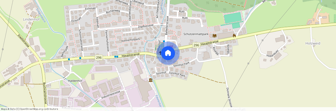 6034, Inwil, Hauptstrasse 40 / Hauptgebäude