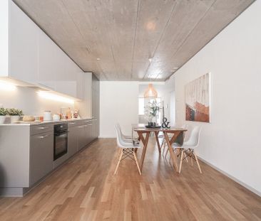 Erstbezug: Moderne 4.5-Zimmer-Wohnung in Terrassenhaus - Photo 1