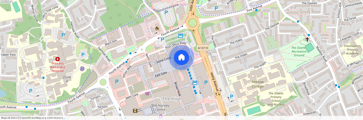 Adams House, The High, CM20