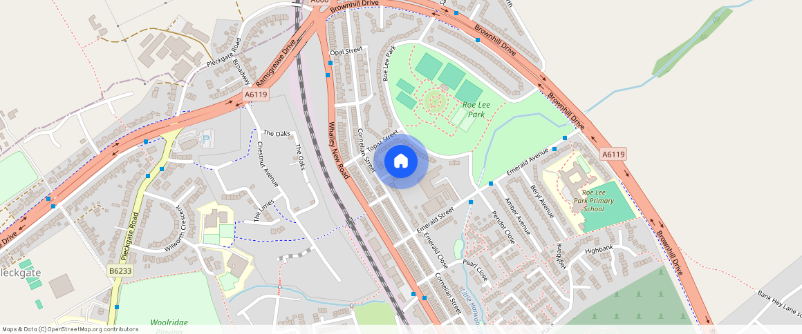 Cornelian Street, Blackburn, BB1