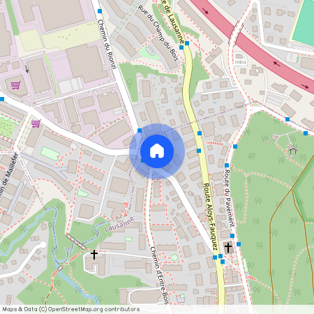 1018, Lausanne, Chemin de Maillefer, 14