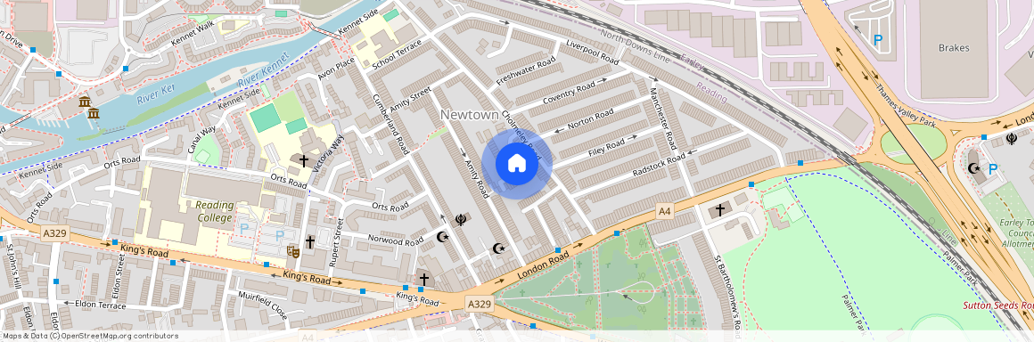 Cholmeley Place, Reading, RG1