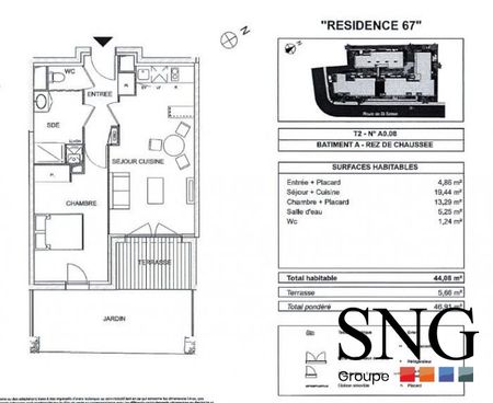 T2 AVEC JARDIN + PARKING - Photo 5