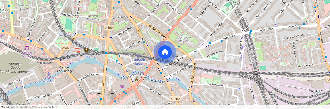 Rousden Street, Camden, NW1, London