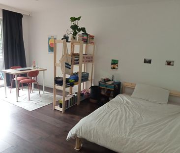 Im Herzen von Gießen mit Blick auf den Botanischen Garten: Große, helle 1 Zimmer-Wohnung mit Balkon, Diezstr. 7, Gießen - Photo 5