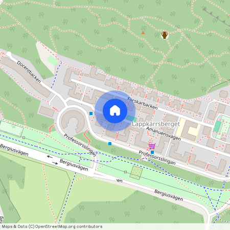 Amanuensvägen, Stockholm