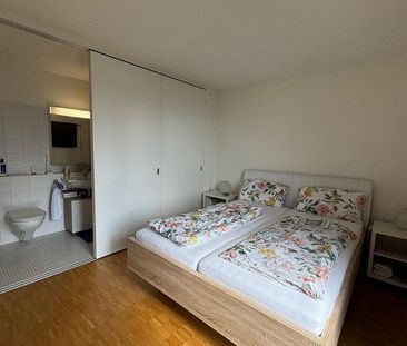 Charmantes 2-Zimmer-Studio mit rundum Seeblick in Meilen zu vermieten - Photo 3