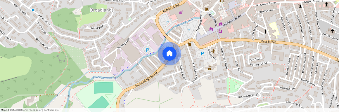 Wolborough Street, Newton Abbot, TQ12