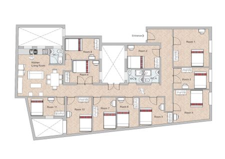 Well equipped room in Preciados - Photo 3