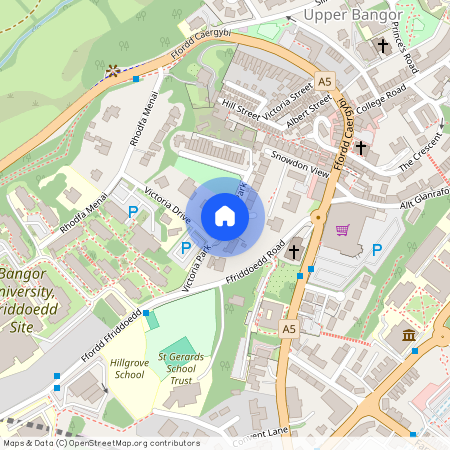 Victoria Park, Bangor, Gwynedd, LL57