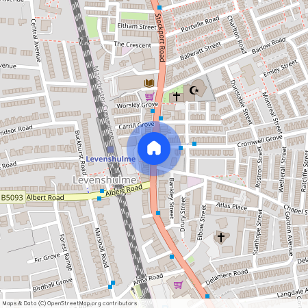 Stockport Road, Levenshulme, Manchester, M19