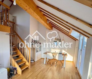 Zwischenmiete: 2,5-Zimmer voll-möbilierte Maisonette-Wohnung mit tr... - Photo 1