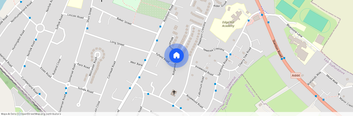 Ridgeway Road, Burton-on-Trent, Staffordshire, DE15