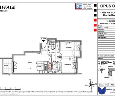 location Appartement T3 DE 65.78m² À CLICHY LA GARENNE - Photo 6