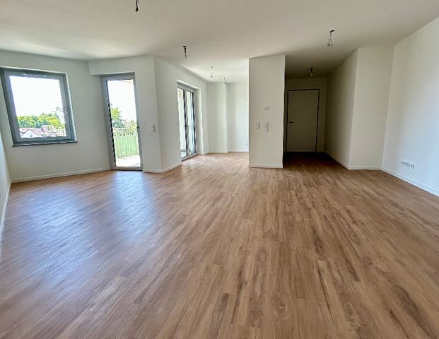 NEUBAU - 3-Zimmer-Wohnung im 1. OG mit Balkon (Nr. 3) Badewanne - Foto 1