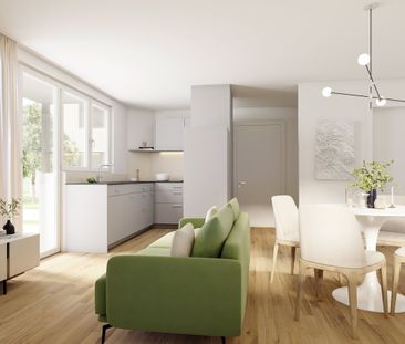 Moderne (saniert 2024) und helle 3.5 Zi.-Whg. im schönen Burgdorf - Photo 2