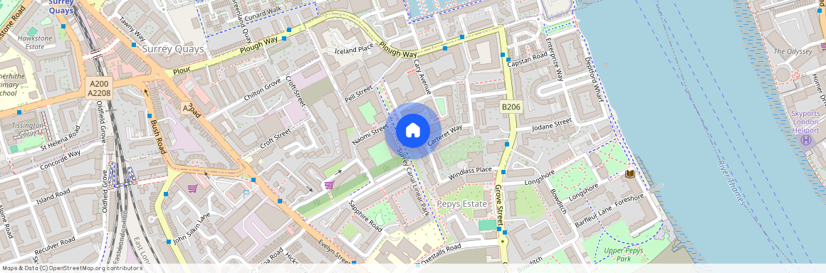 Surrey Quays – 1 Bedroom Flat