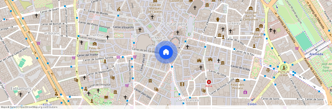 Avenida María Cristina 10, planta 5 puerta 5, 46001 Valencia, Ciutat Vella