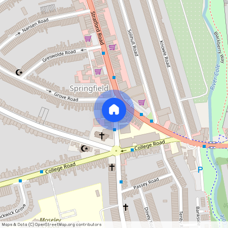 Springfield Road, Moseley, Birmingham B13 9NY