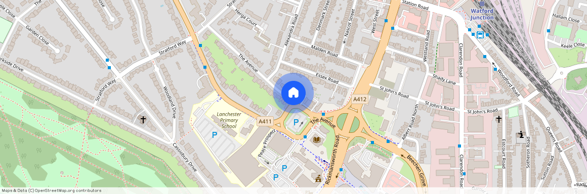 The Avenue, WD17, Watford, WD17