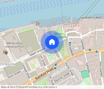 2 bedroom apartment to rent in Upper Ground, Southwark, London, SE1 - Photo 1