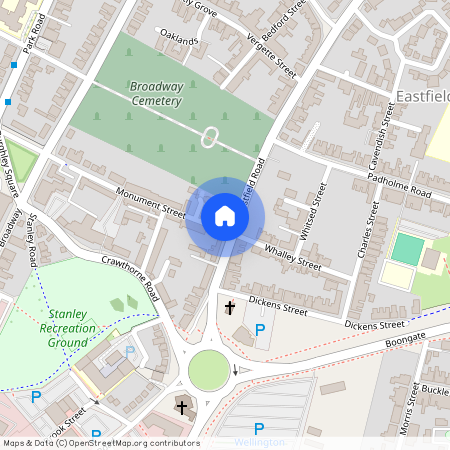 Bedsit 1, 52 Eastfield Road, Peterborough, Cambridgeshire