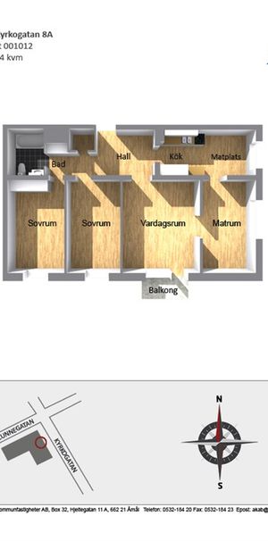 Kyrkogatan 8 A - Photo 1