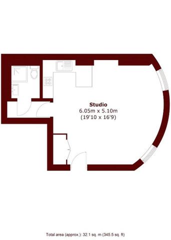 Studio to rent - Photo 5