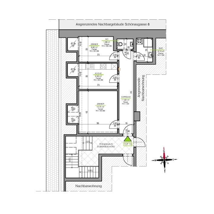 Sanierte 2-Zimmer-Wohnung nahe Jakominiplatz - Provisionsfrei! - Foto 2