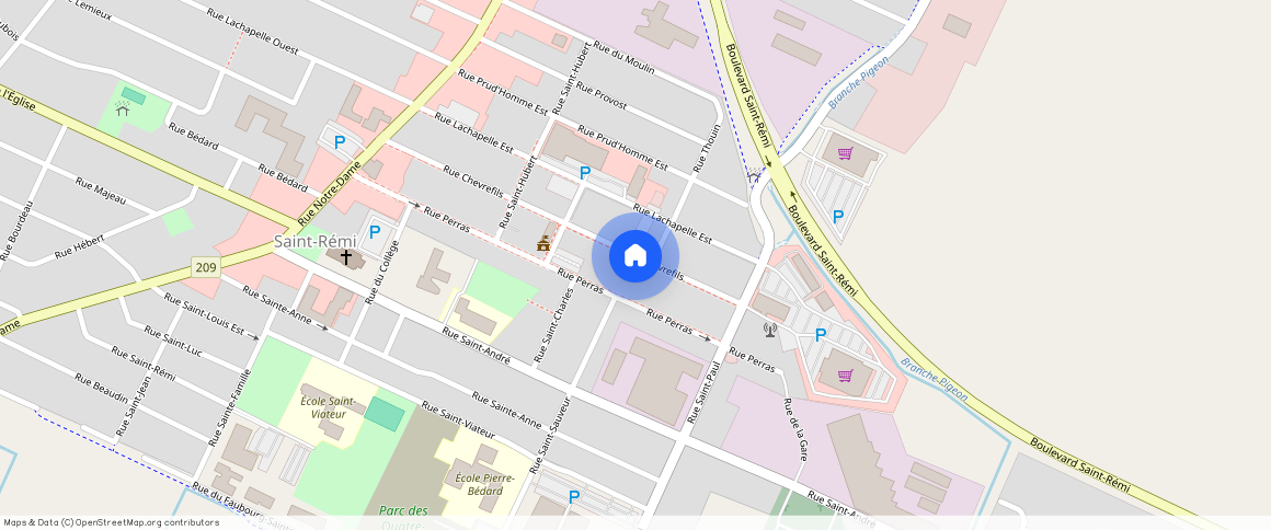 ** Rue Chevrefils, Saint-Rémi, Saint-Rémi, Montérégie, J0L 2L0