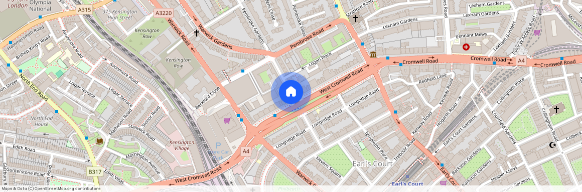 Cromwell Crescent, Kensington, London, SW5