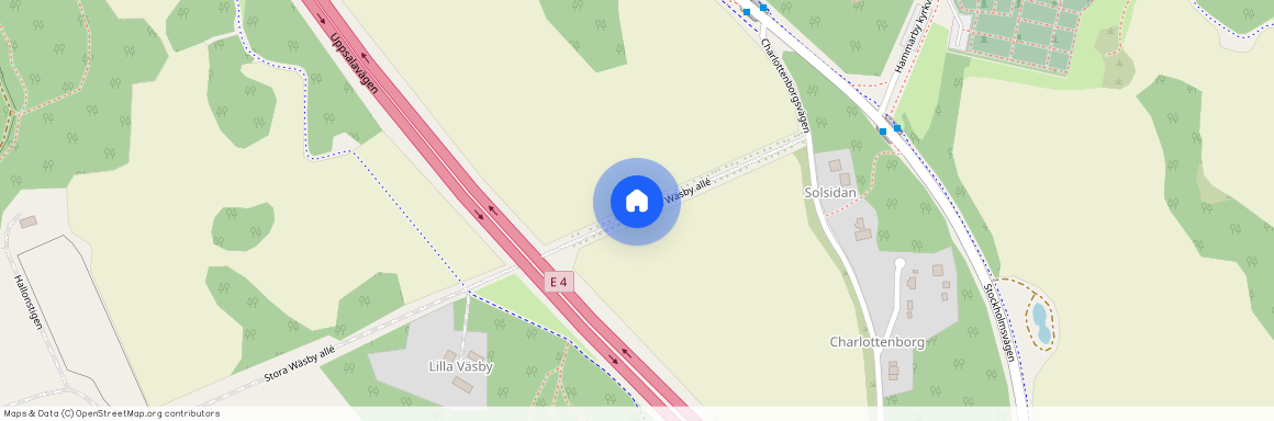 Stora Wäsby Allé, Upplands Väsby