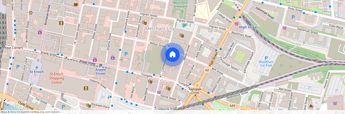 Bell Street, Glasgow, G1, Bell Street, Merchant City, G4