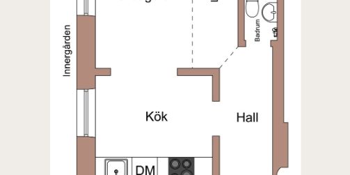 Norrmalm - 1rok - tillsv - 14.950kr/mån - Foto 3