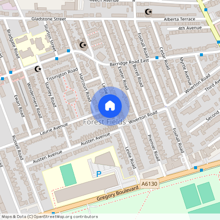 57 Leslie Road, Nottingham, Nottinghamshire, NG7