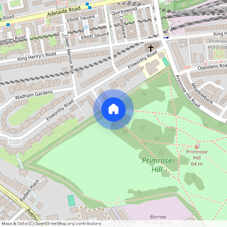 Primrose Hill, London, NW3 3DS