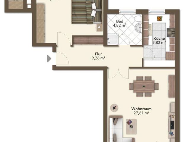 Aktuell in Renovierung - großzügige 2-Zi. Wohnung mit Balkon! - Photo 1