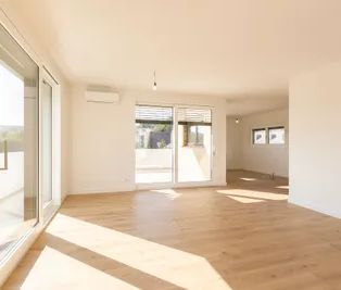 Exklusives Penthouse am Hackenberg - 166 m² Wohnfläche, ca. 143 m² Terrassen, Pool & Wienblick - Photo 2