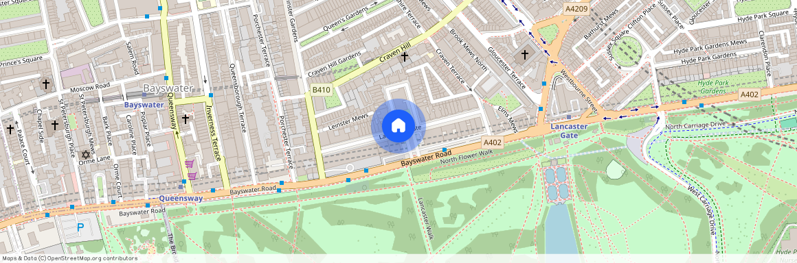 Lancaster Gate, London, W2