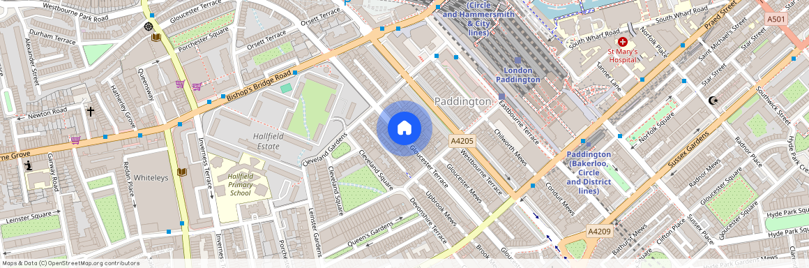 Gloucester Terrace, W2 6HP, London