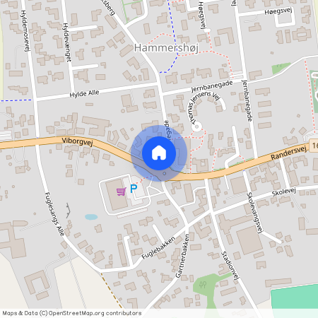 Jernbanegade, 1 A, ST., 8830, Tjele