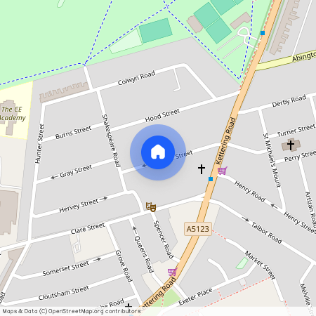 NN1 3QR, Northampton