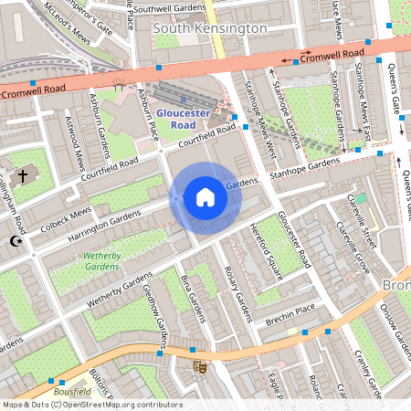 Harrington Gardens, South Kensington, London, SW7