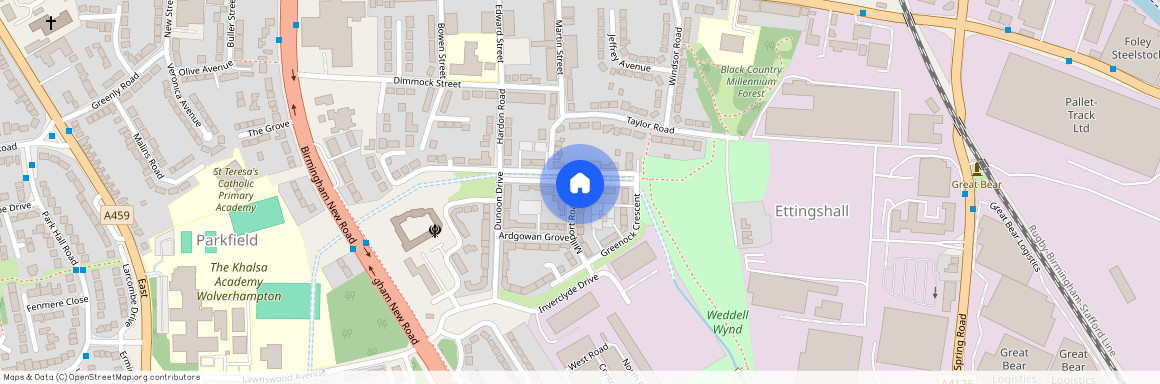 Greenock Crescent, WOLVERHAMPTON